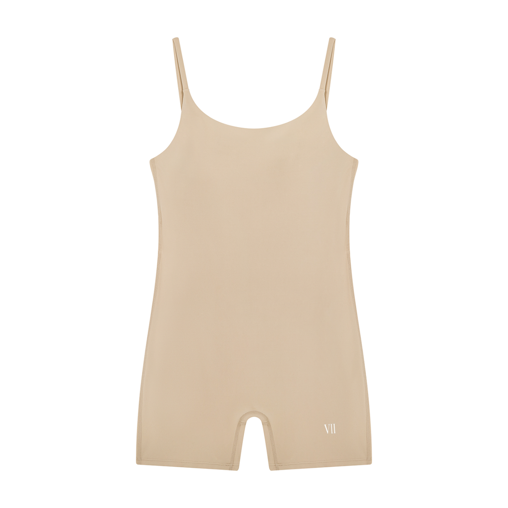 VII Collection U-Neck Yoga Romper | Seven & Jones Active