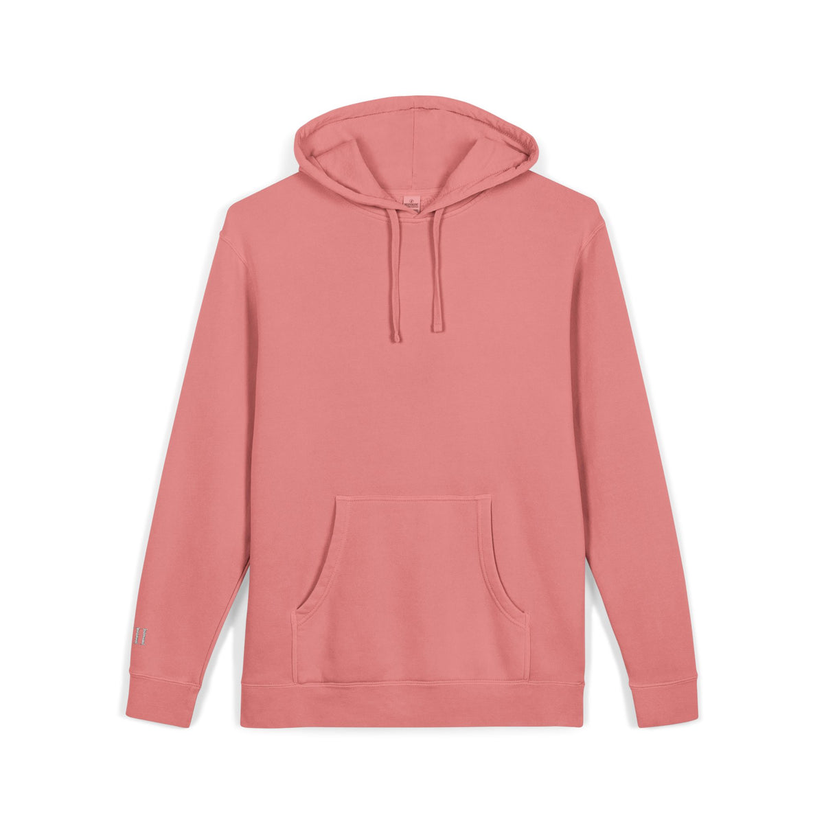 VII Collection on Sleeve | Minimalist Pigment-Dyed Unisex Hoodie