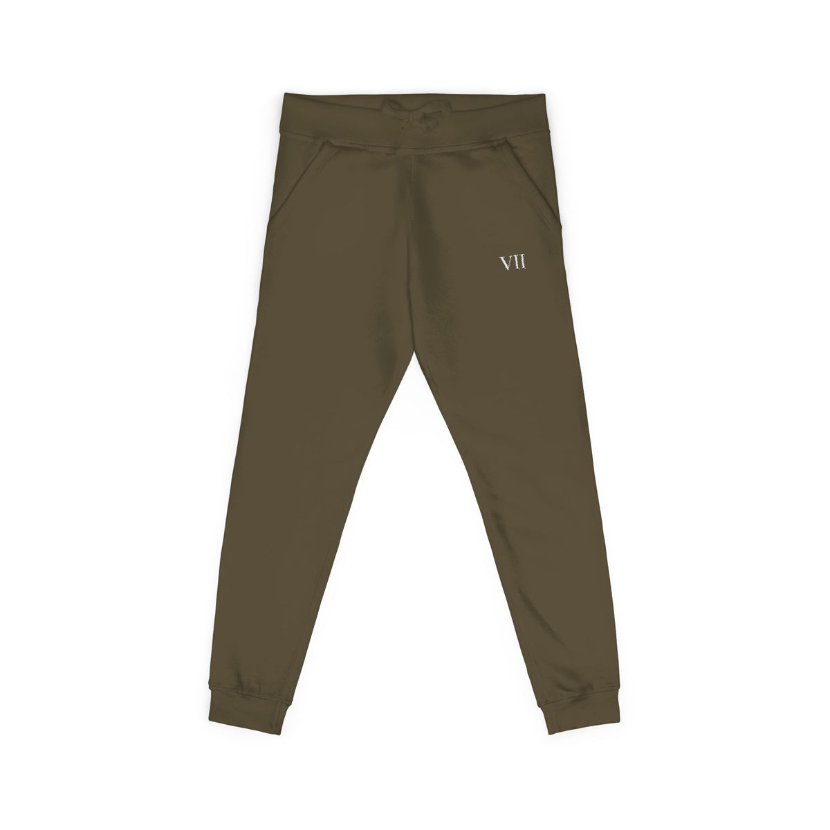 VII Embroidered Fleece Joggers | VII Collection
