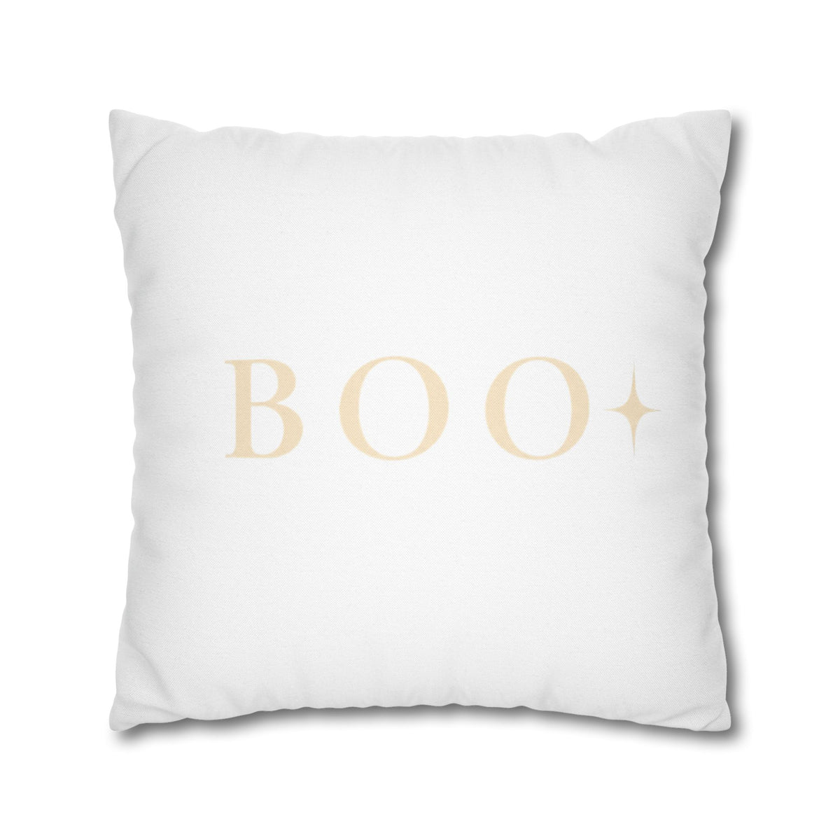 Neutral Ghost & BOO Halloween Pillowcase