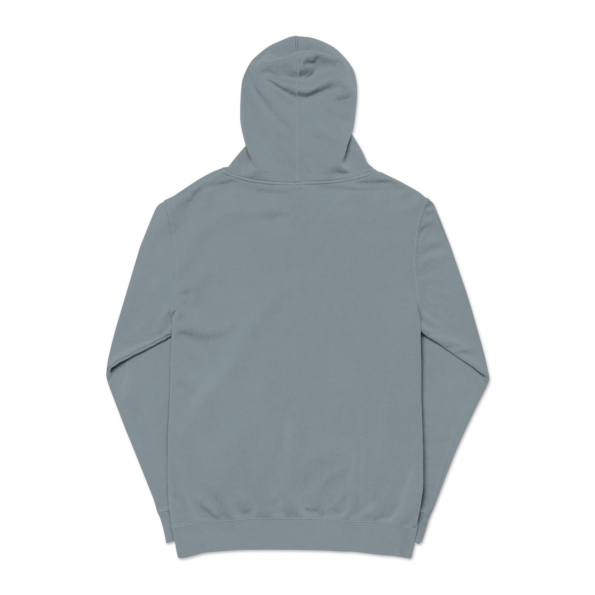 VII Collection on Sleeve | Minimalist Pigment-Dyed Unisex Hoodie