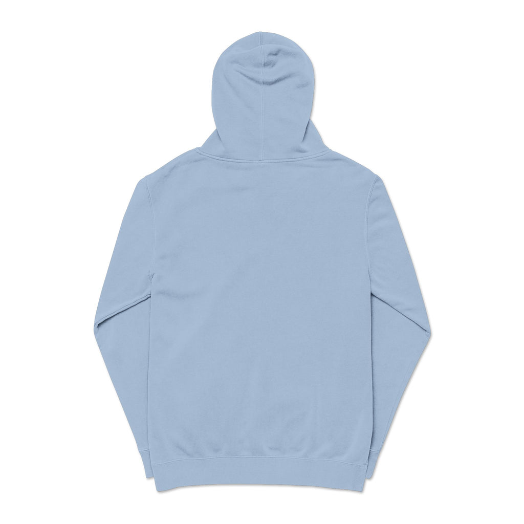 Pigment-Dyed Green Hoodie