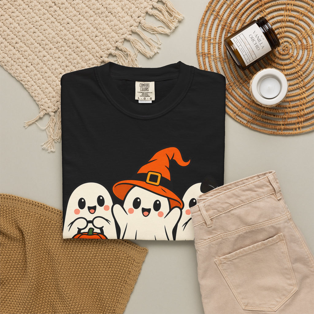 Boo Crew Halloween Ghost Tee | Comfort Colors