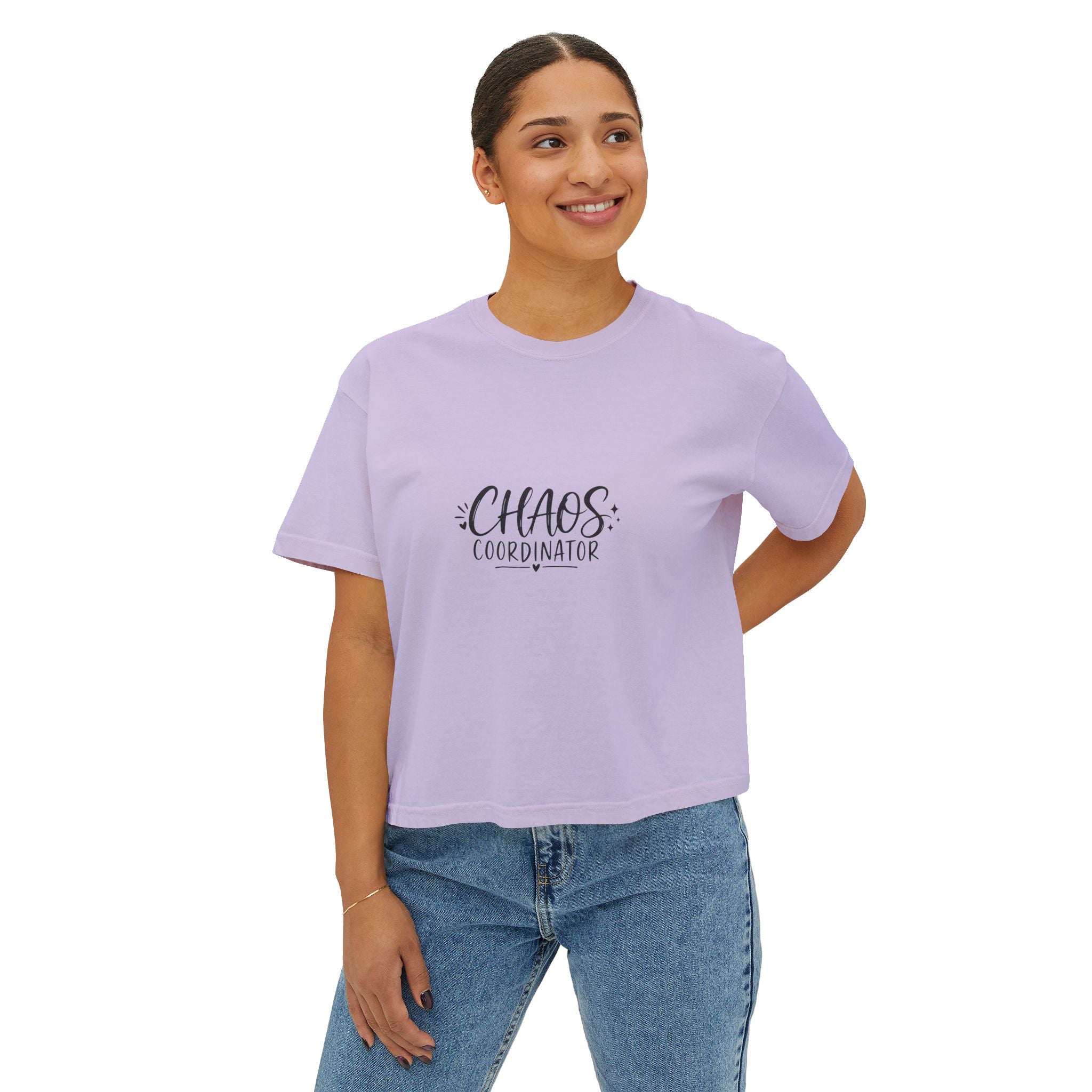 Chaos Coordinator Women’s Boxy Tee | VII Collection