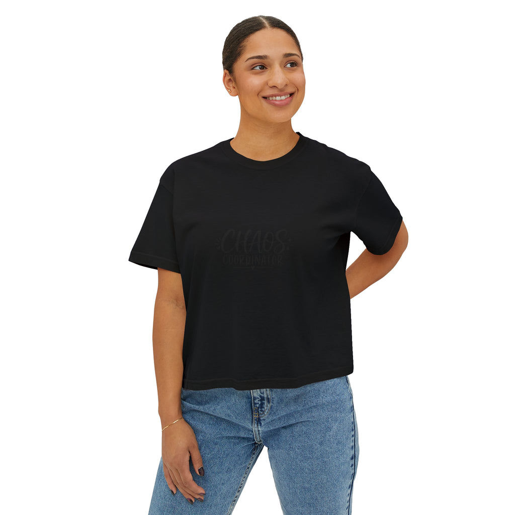 Chaos Coordinator Women’s Boxy Tee | VII Collection