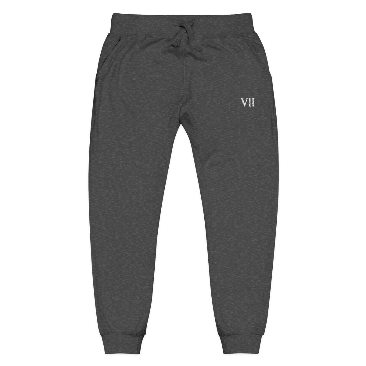 VII Embroidered Fleece Joggers | VII Collection