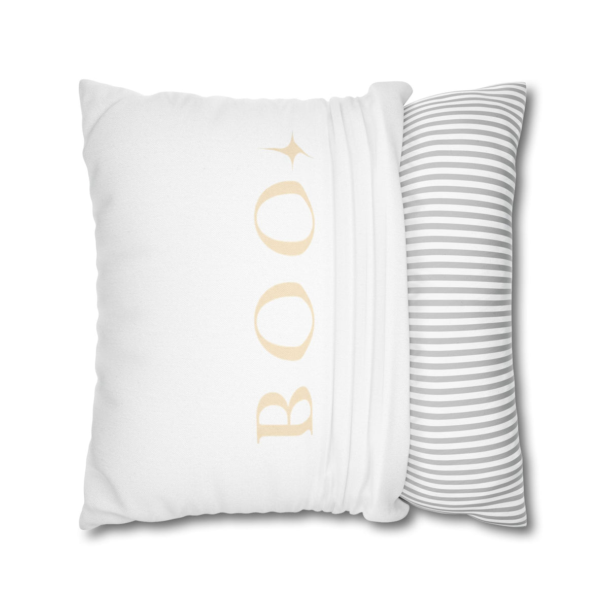 Neutral Ghost & BOO Halloween Pillowcase