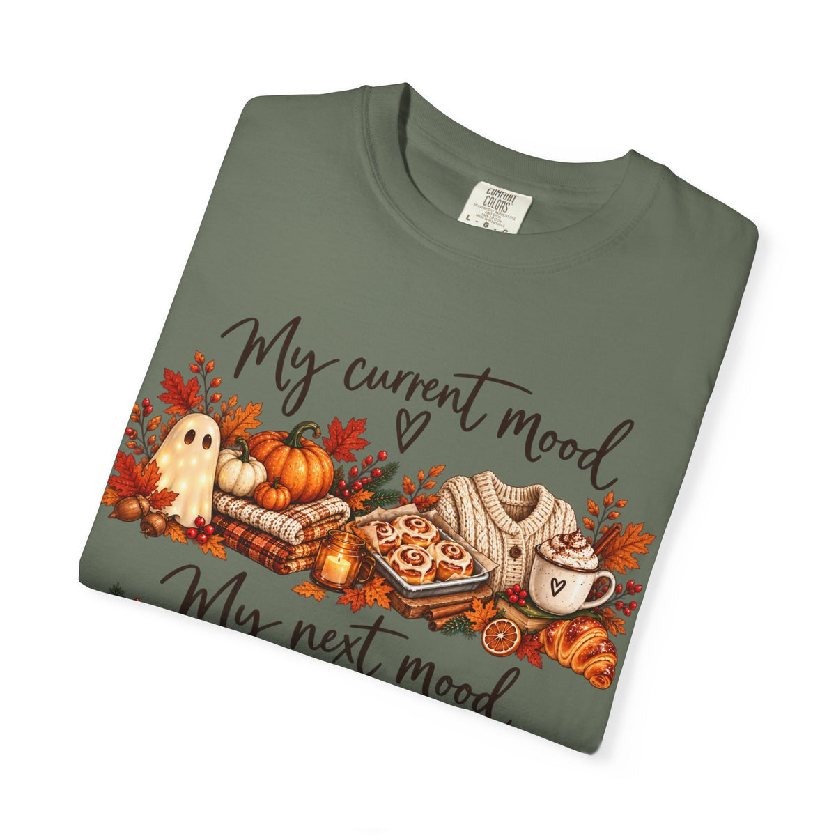 Fall to Christmas Mood Graphic Tee | Cute Holiday T-Shirt | Seven & Jones