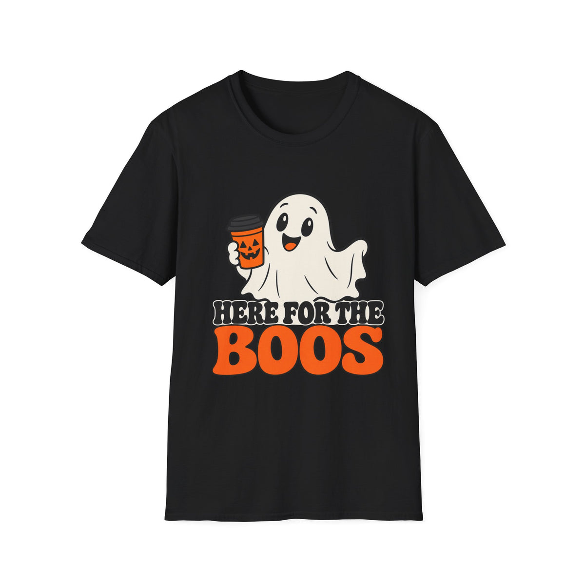 Here for the Boos Halloween Ghost T-Shirt