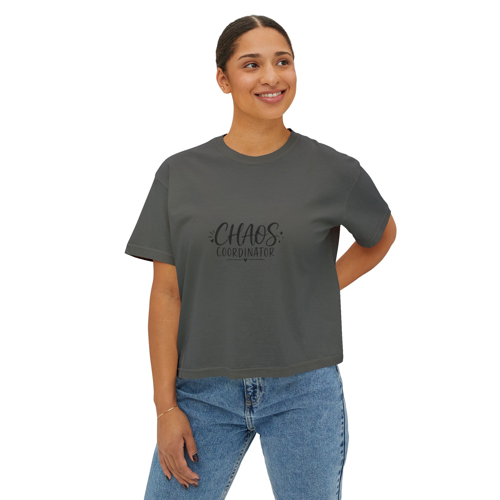 Chaos Coordinator Women’s Boxy Tee | VII Collection