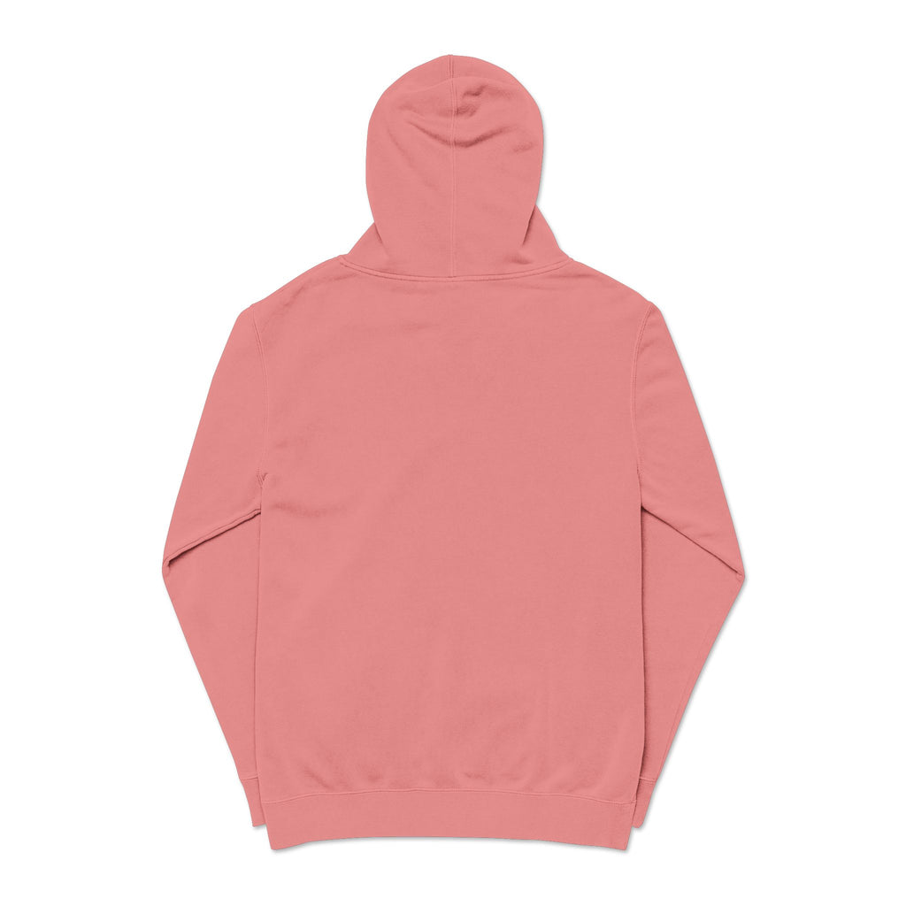 VII Collection on Sleeve | Minimalist Pigment-Dyed Unisex Hoodie