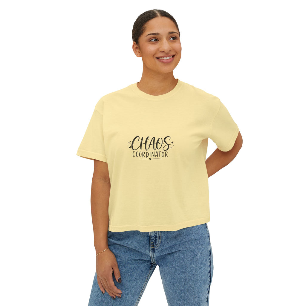Chaos Coordinator Women’s Boxy Tee | VII Collection