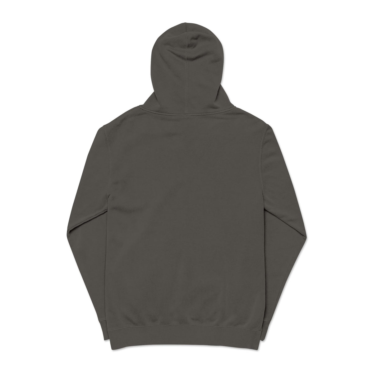 Pigment-Dyed Green Hoodie