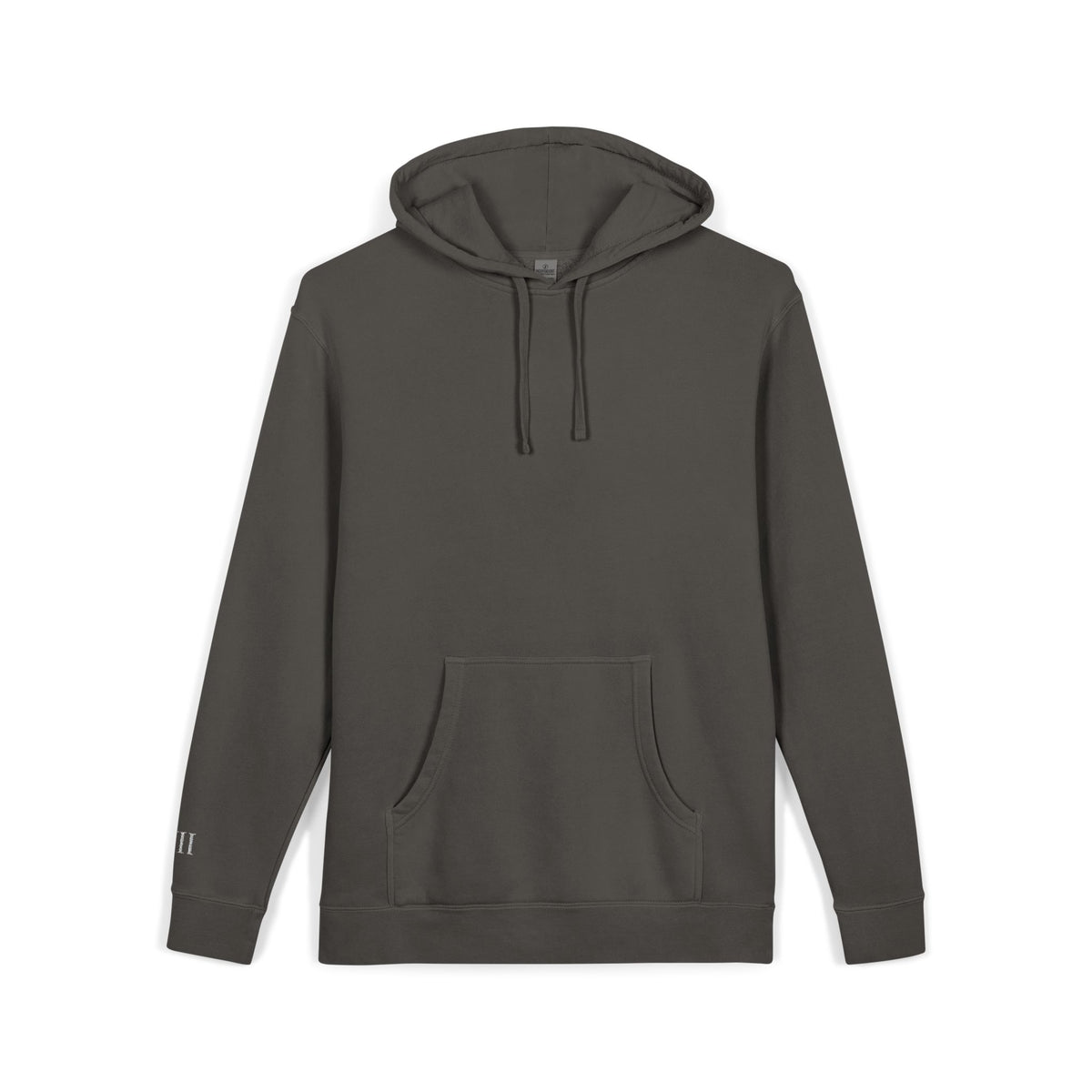 VII Collection on Sleeve | Minimalist Pigment-Dyed Unisex Hoodie