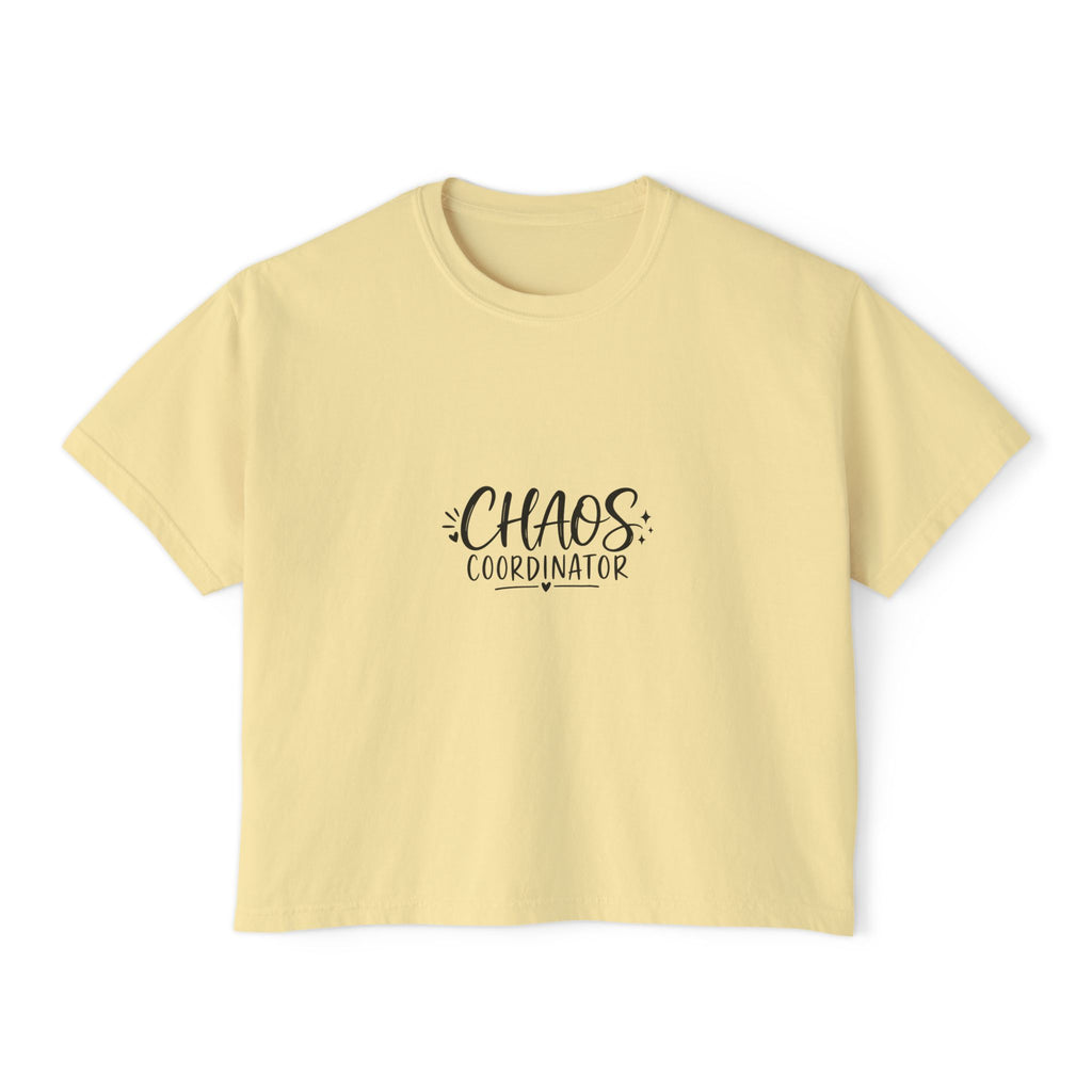 Chaos Coordinator Women’s Boxy Tee | VII Collection