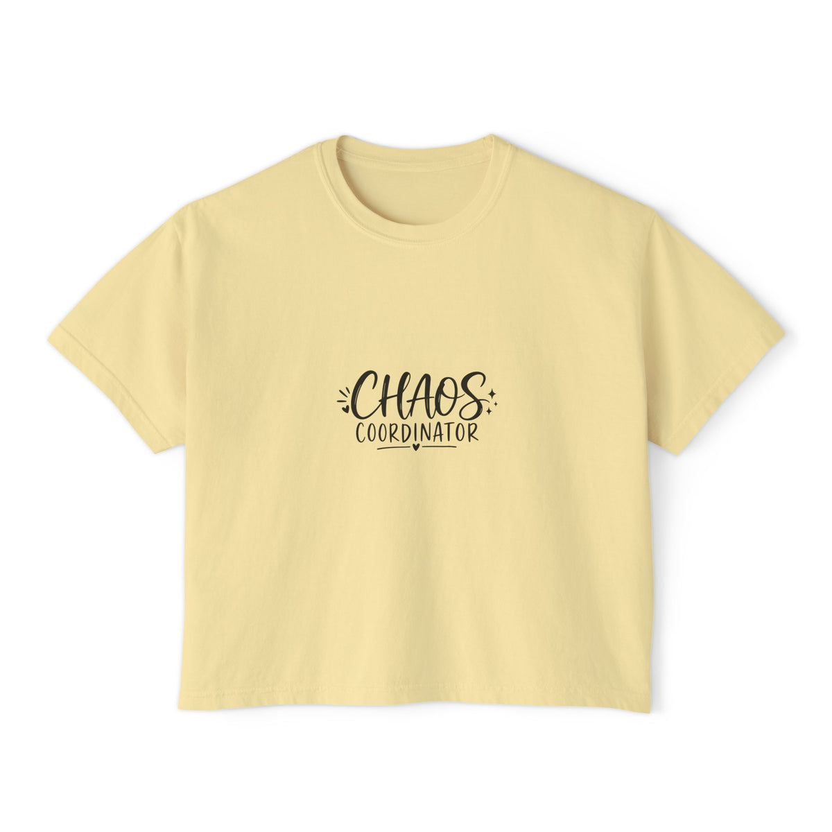 Chaos Coordinator Women’s Boxy Tee | VII Collection