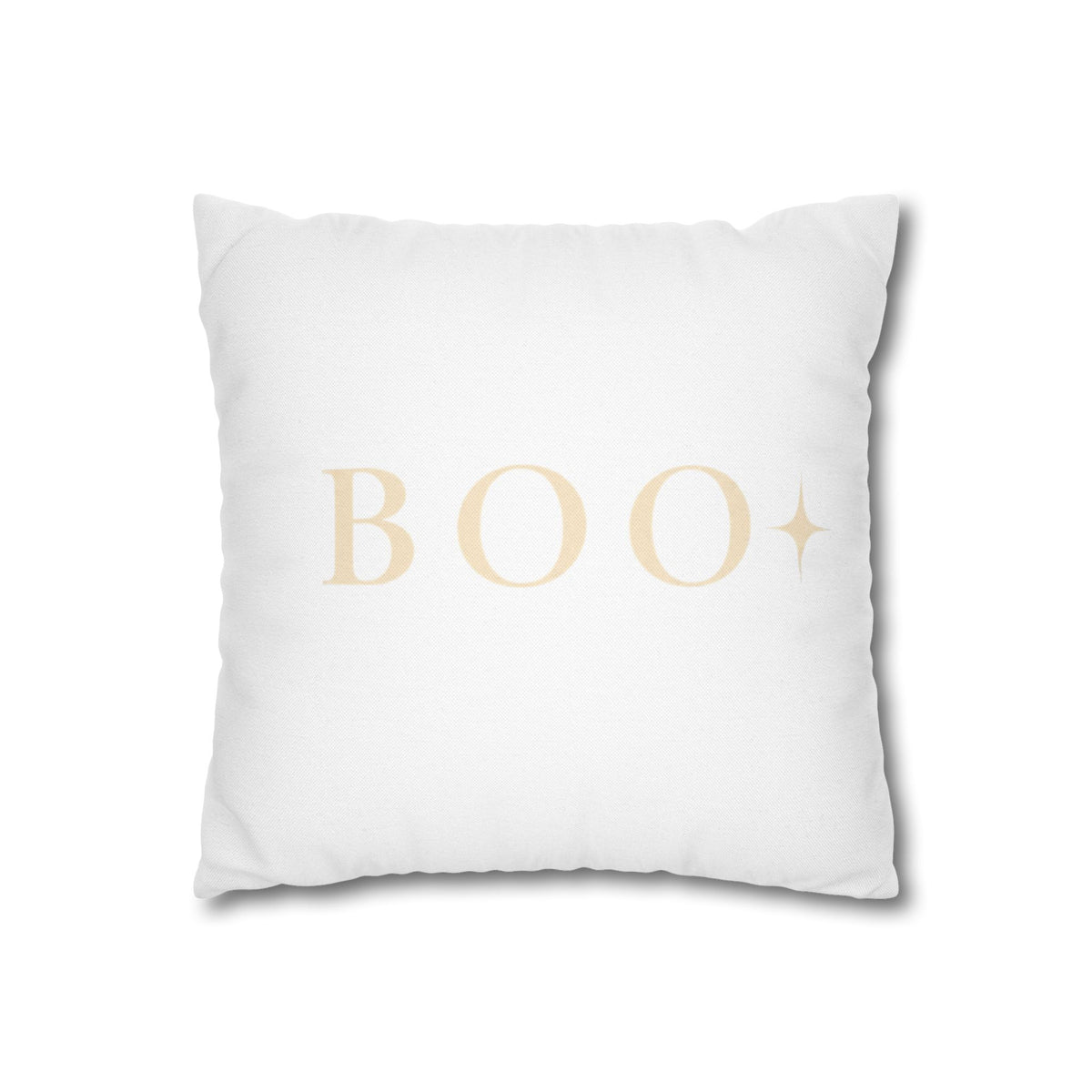 Neutral Ghost & BOO Halloween Pillowcase