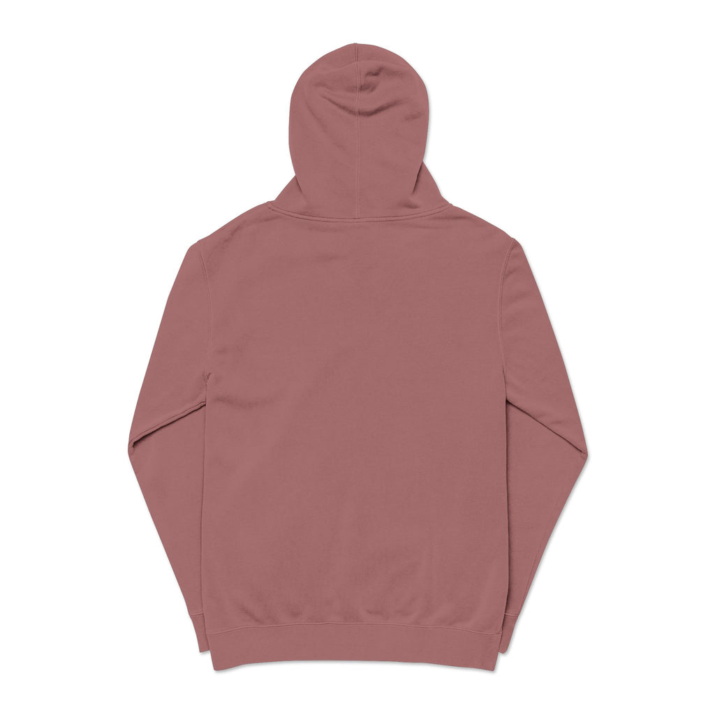 Pigment-Dyed Green Hoodie