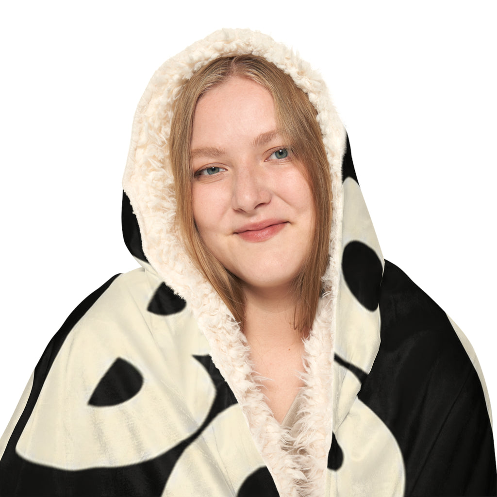 BOO Hooded Halloween Snuggle Blanket