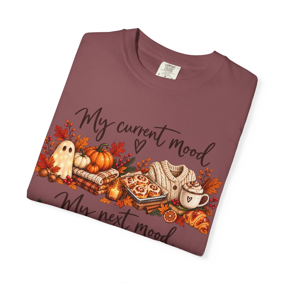 Fall to Christmas Mood Graphic Tee | Cute Holiday T-Shirt | Seven & Jones