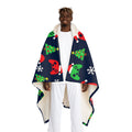 Christmas Gamer Hooded Sherpa Fleece Blanket | X Collection