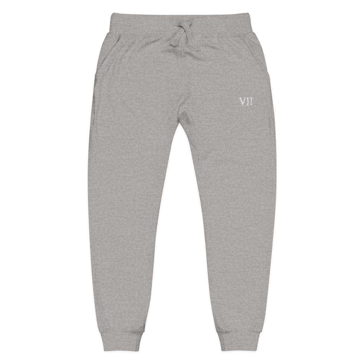 VII Embroidered Fleece Joggers | VII Collection