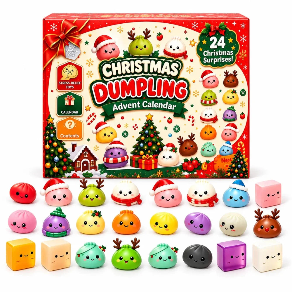 Christmas Advent Calendar Gift Box
