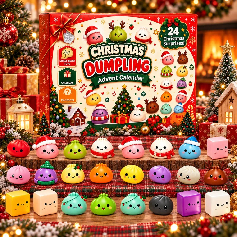 Christmas Advent Calendar Gift Box
