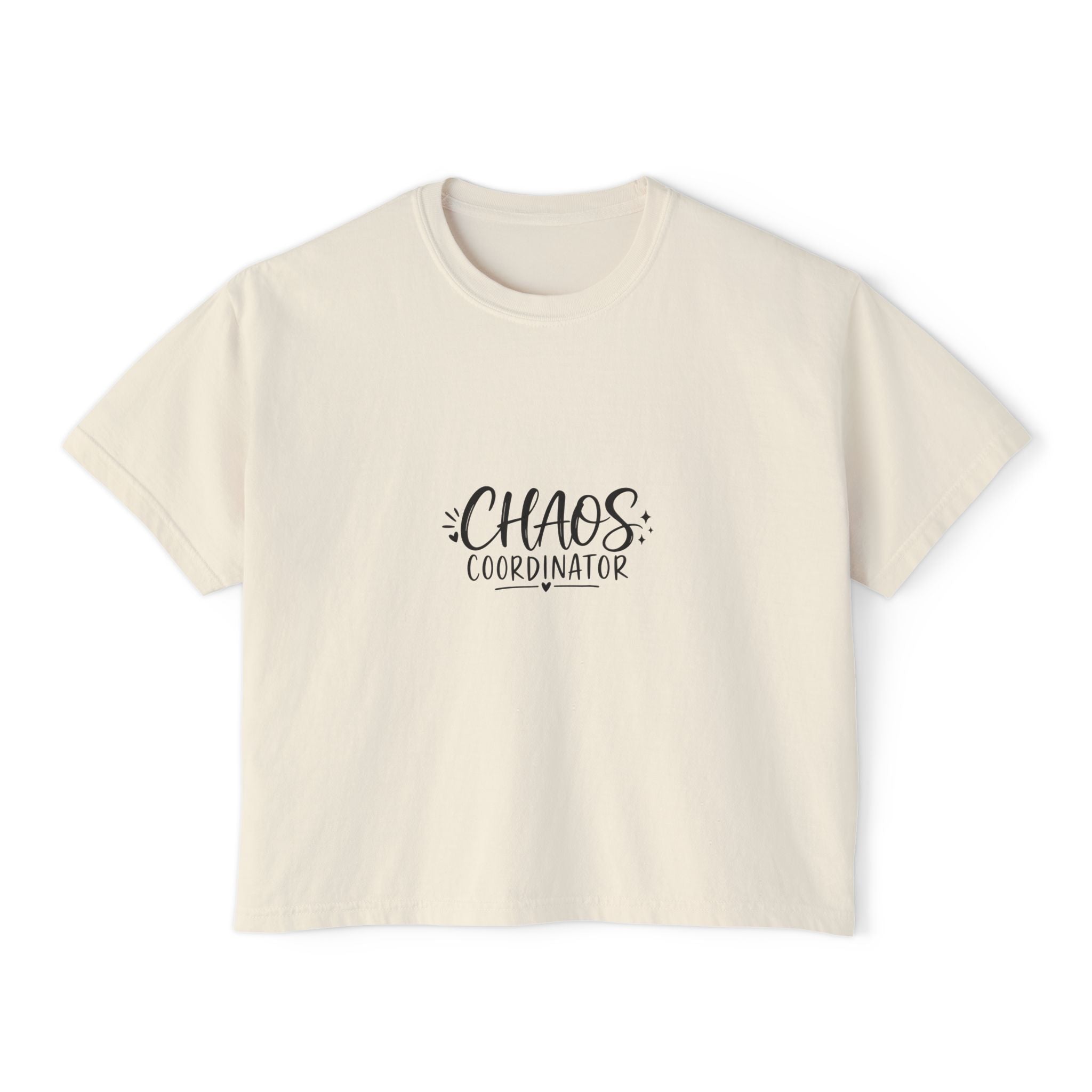 Chaos Coordinator Women’s Boxy Tee | VII Collection
