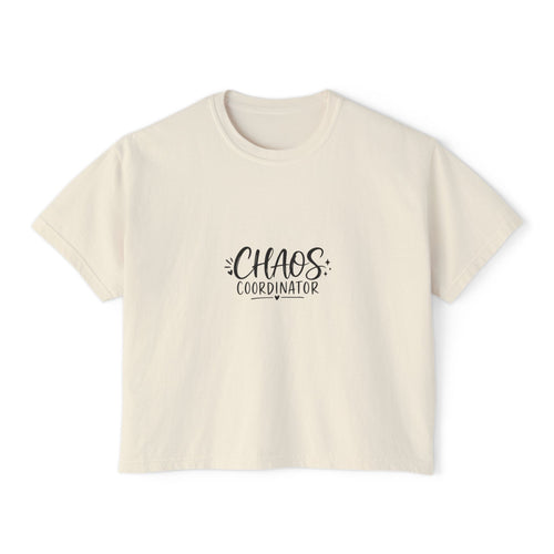 Chaos Coordinator Women’s Boxy Tee | VII Collection