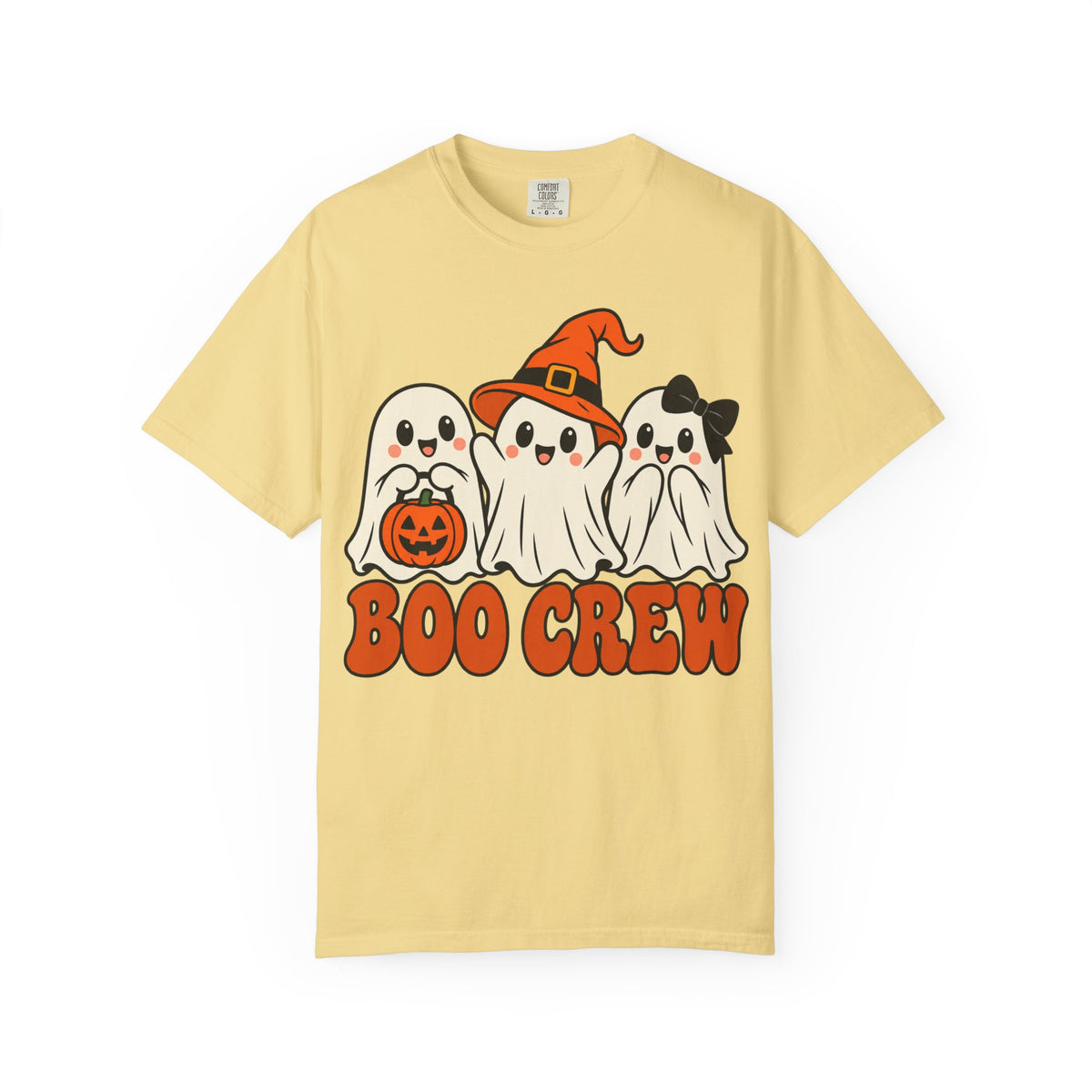 Boo Crew Halloween Ghost Tee | Comfort Colors
