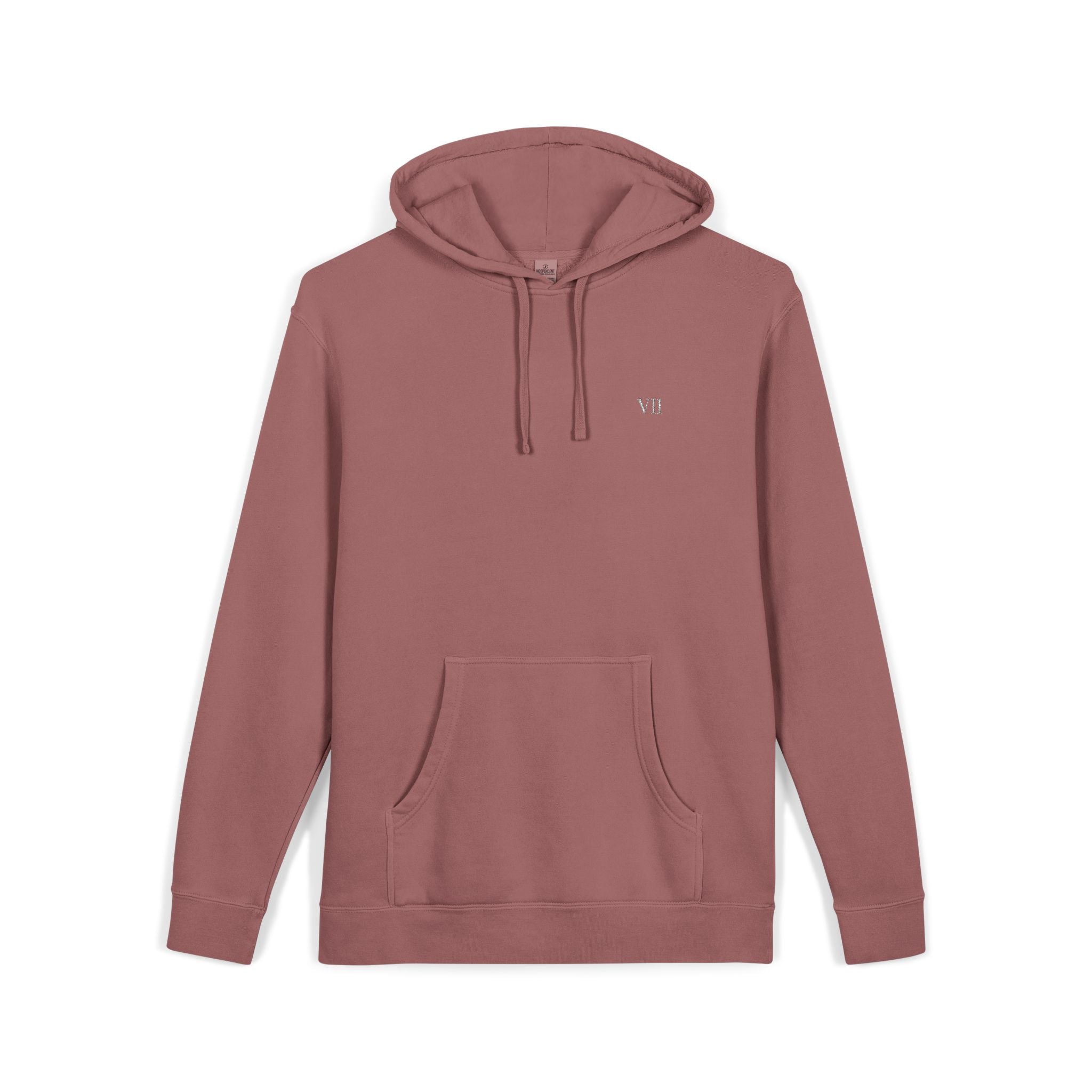 Pigment-Dyed Green Hoodie