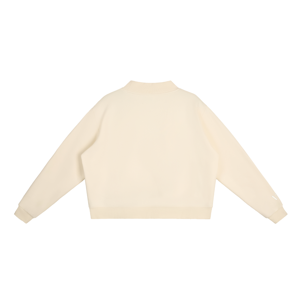 VII Sleeve Essential Fleece Mock-Neck Sweatshirt