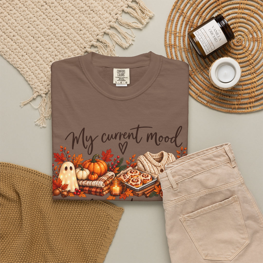 Fall to Christmas Mood Graphic Tee | Cute Holiday T-Shirt | Seven & Jones