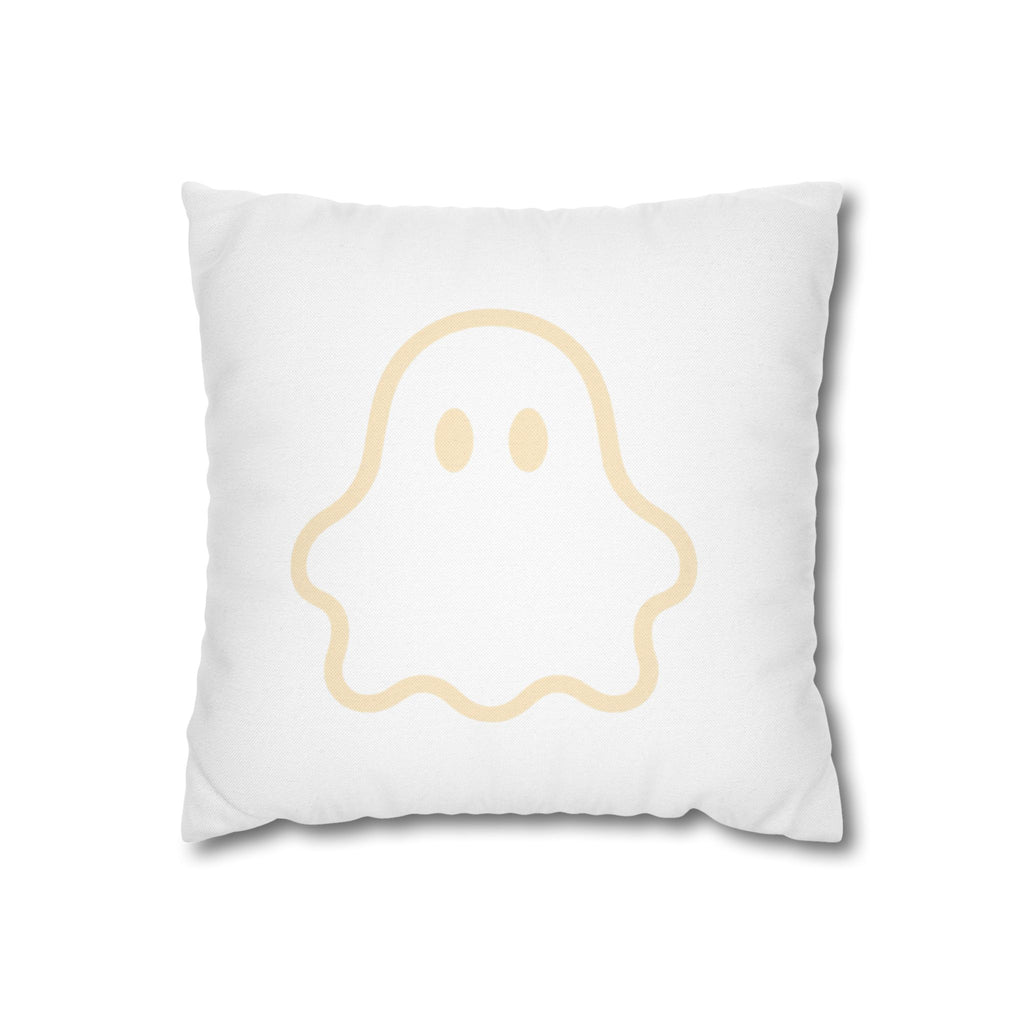 Neutral Ghost & BOO Halloween Pillowcase