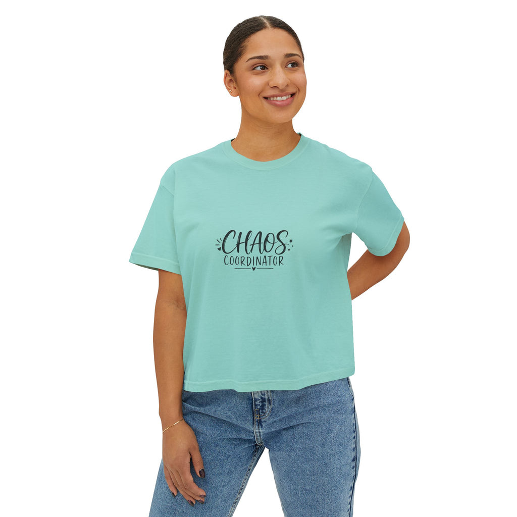 Chaos Coordinator Women’s Boxy Tee | VII Collection