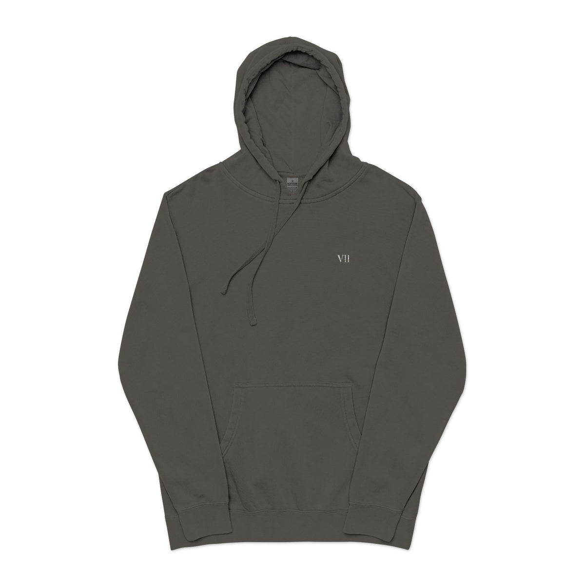 Pigment-Dyed Green Hoodie