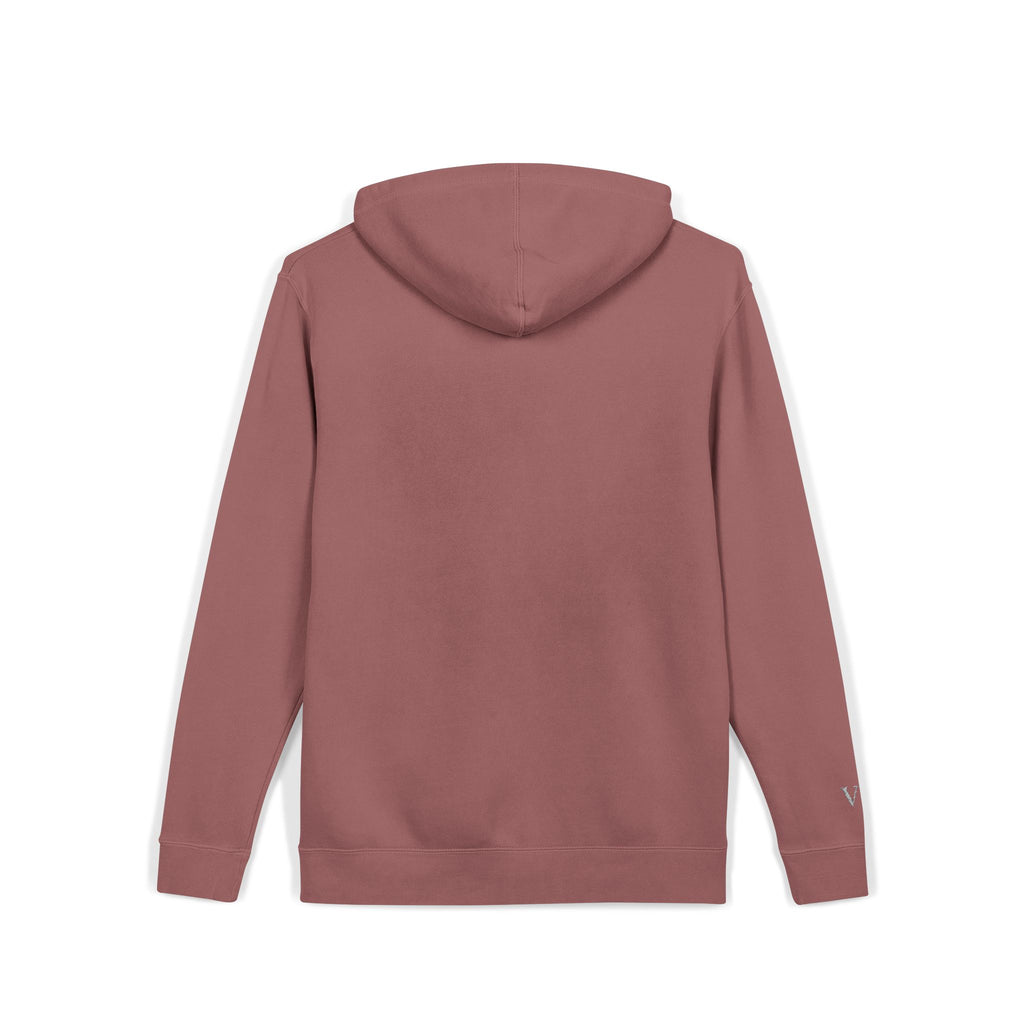 VII Collection on Sleeve | Minimalist Pigment-Dyed Unisex Hoodie