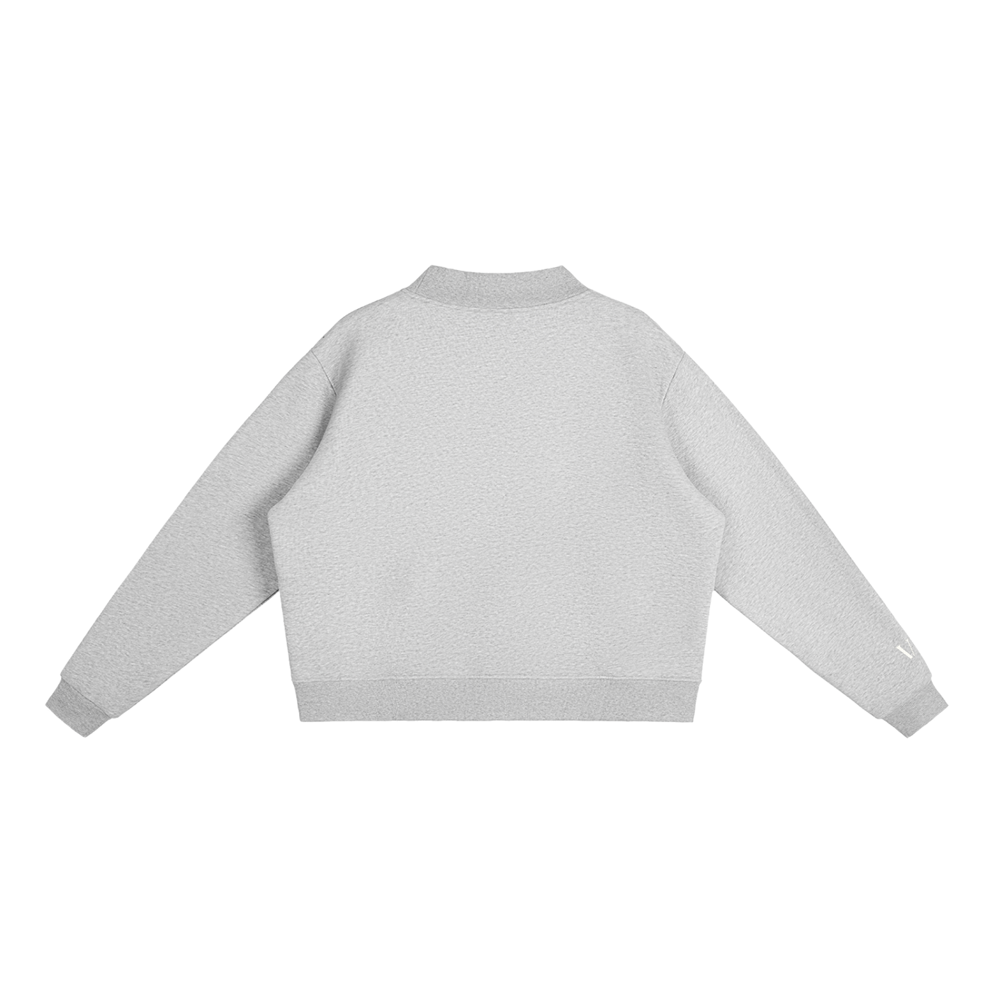 VII Sleeve Essential Fleece Mock-Neck Sweatshirt