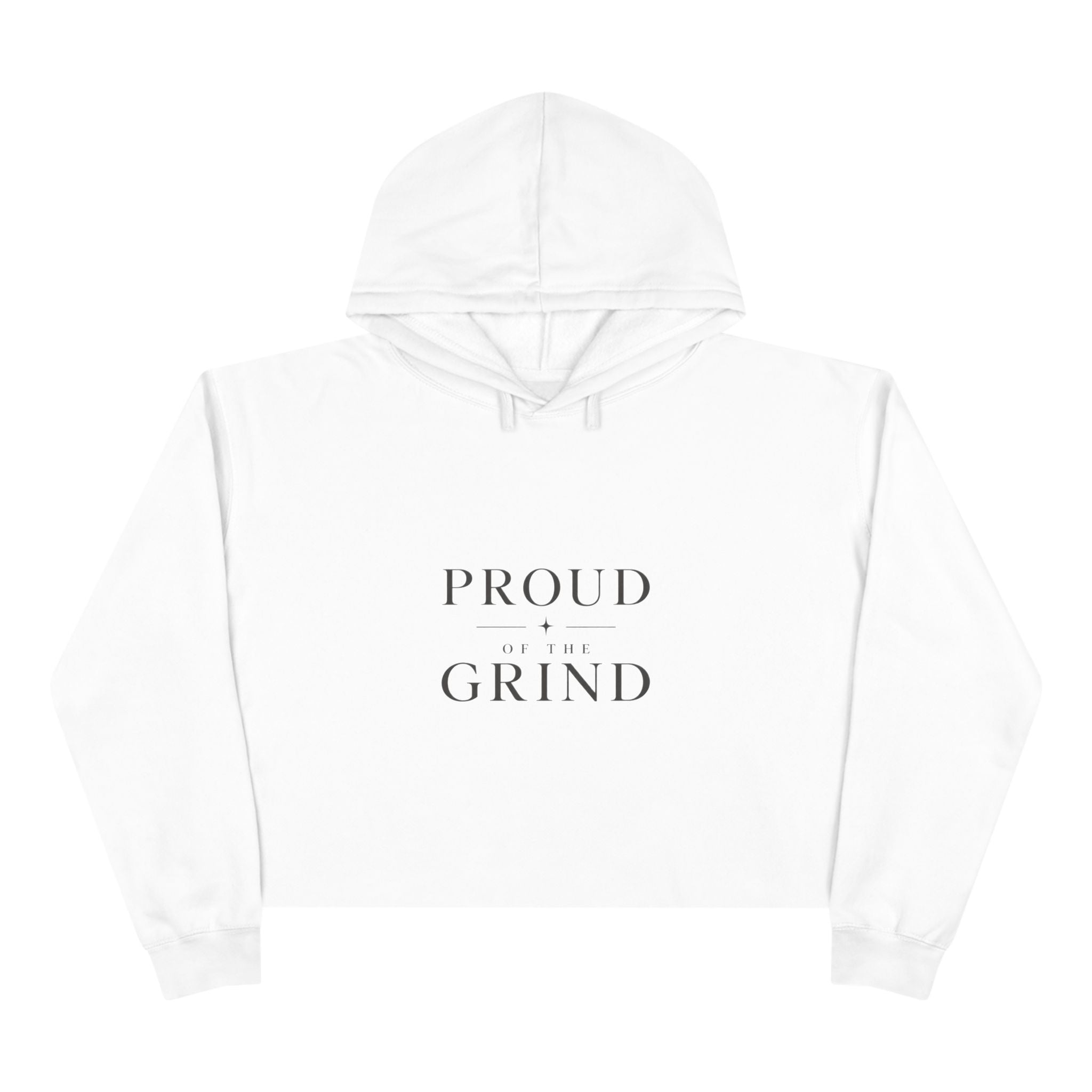 Proud of the Grind Crop Hoodie | VII Collection