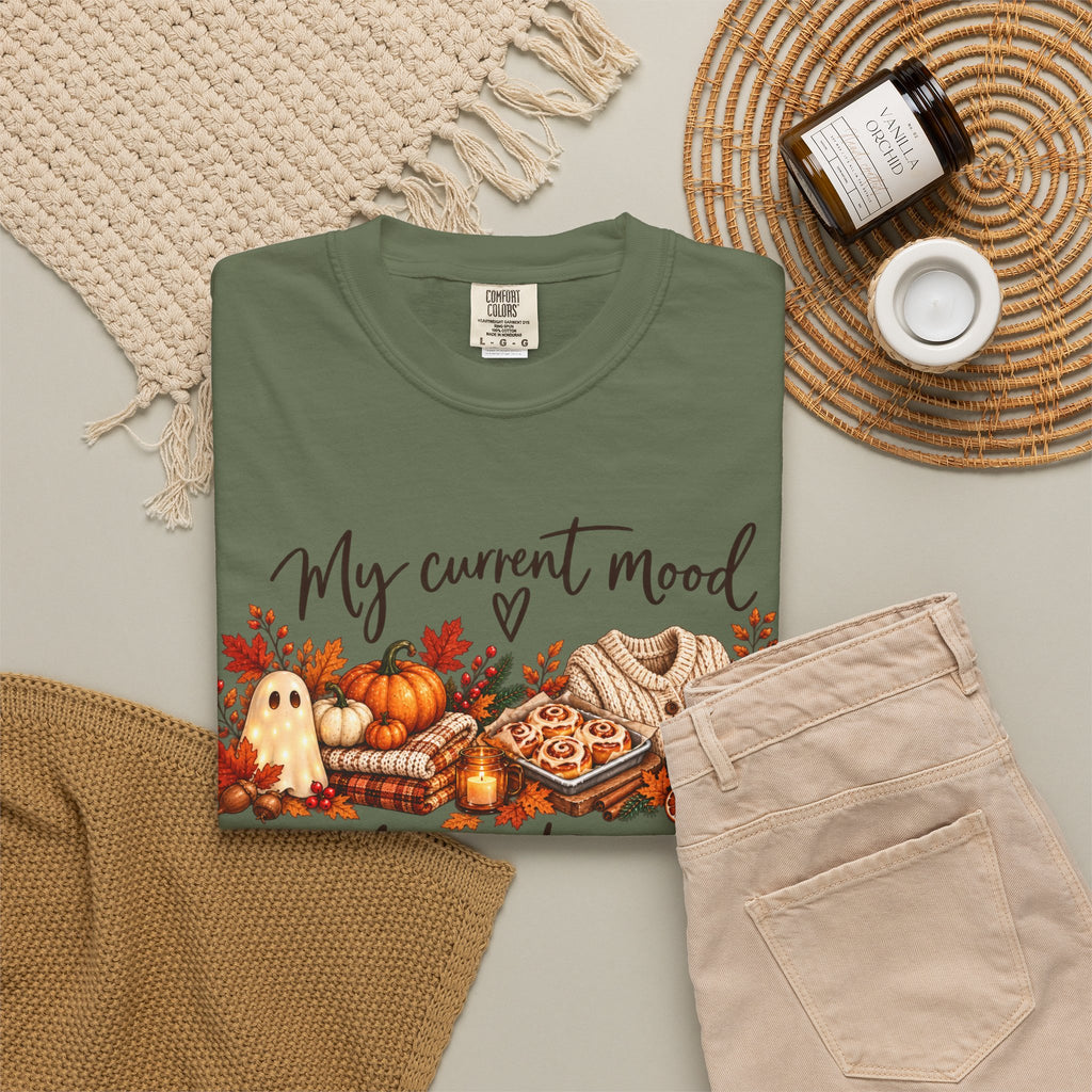 Fall to Christmas Mood Graphic Tee | Cute Holiday T-Shirt | Seven & Jones
