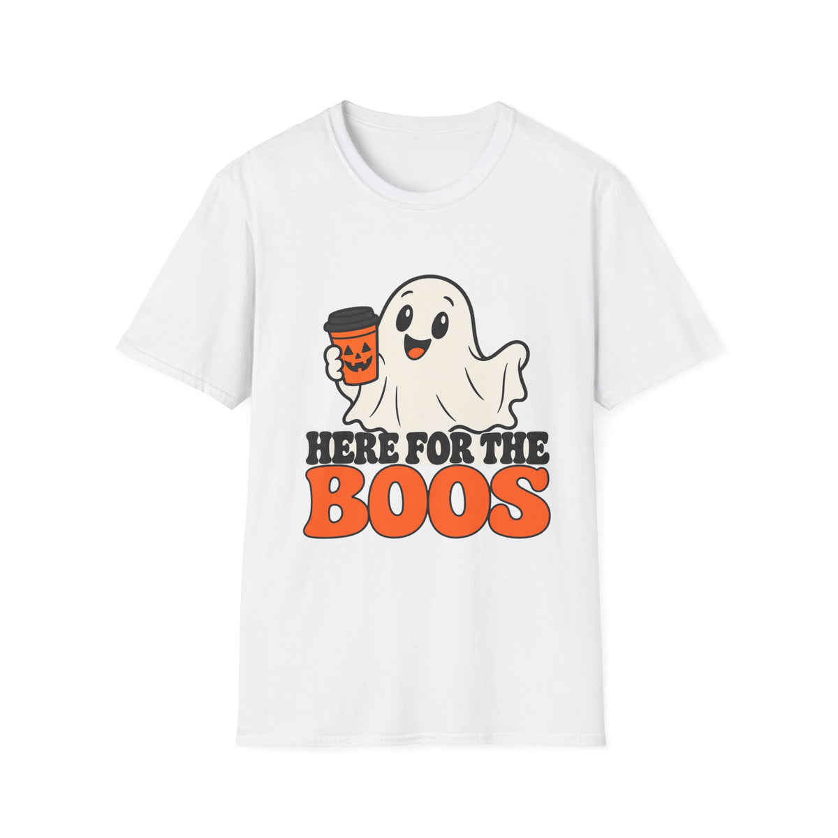 Here for the Boos Halloween Ghost T-Shirt
