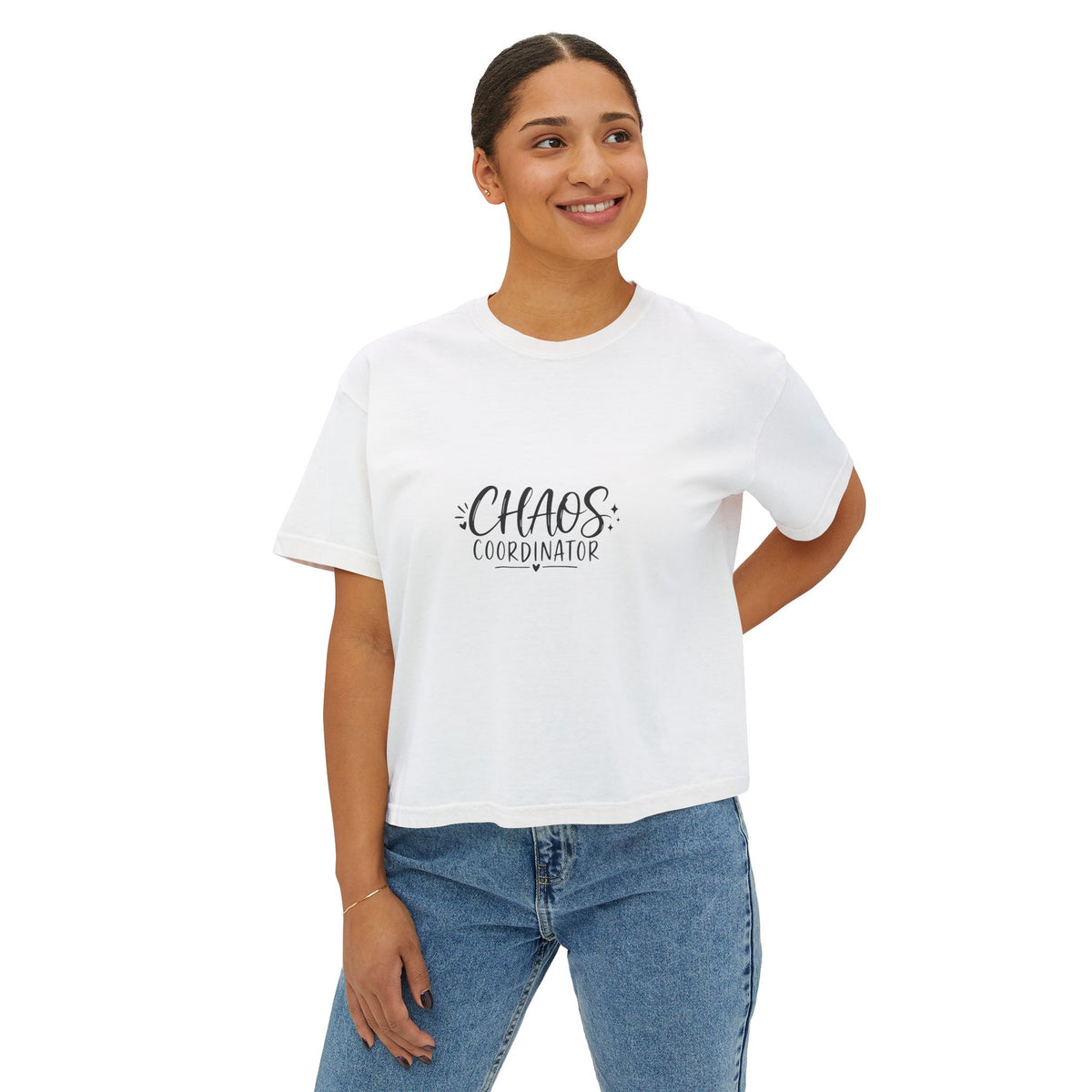 Chaos Coordinator Women’s Boxy Tee | VII Collection