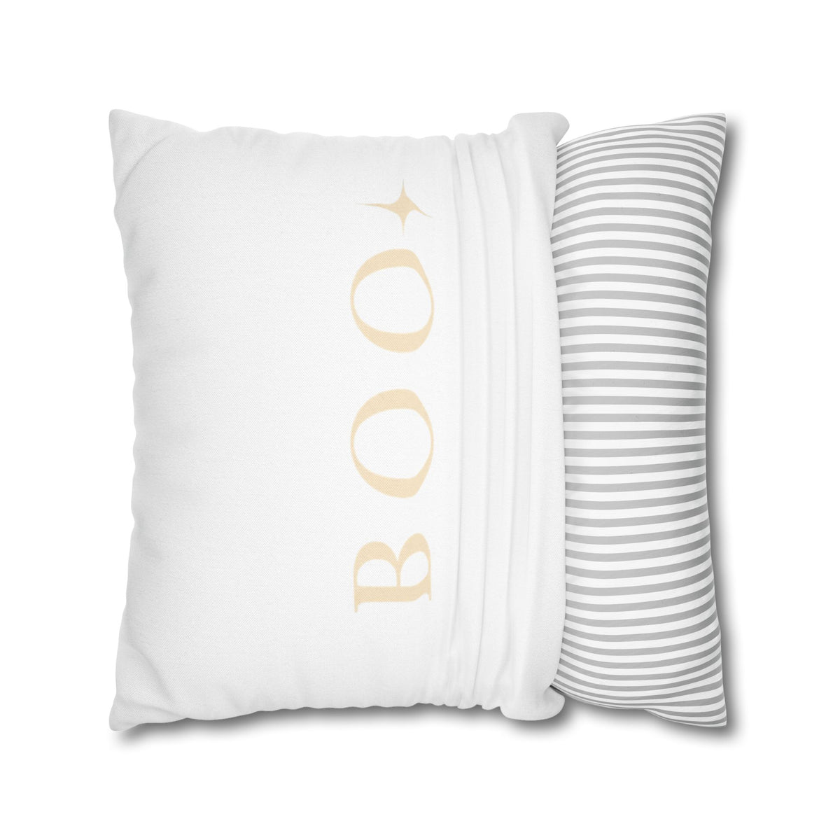 Neutral Ghost & BOO Halloween Pillowcase
