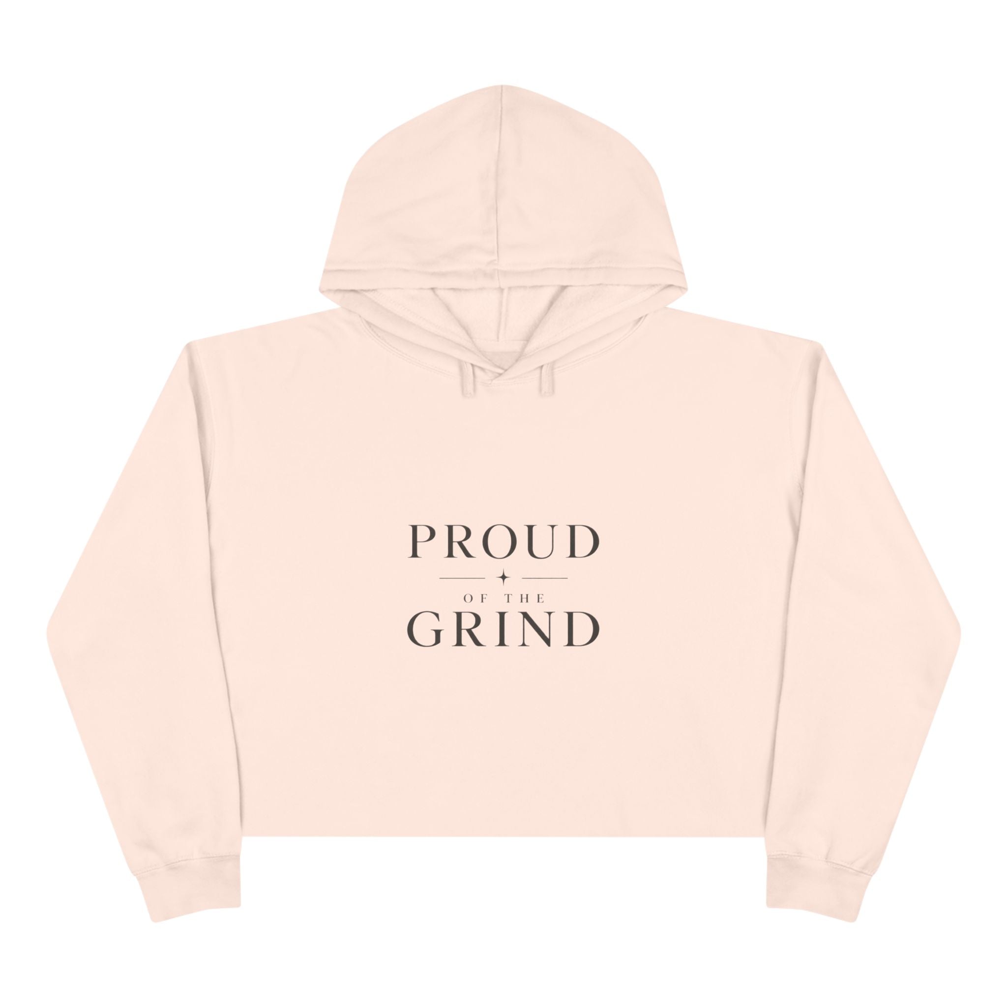 Proud of the Grind Crop Hoodie | VII Collection
