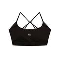 VII Collection Strappy Criss Cross Sports Bra | Seven & Jones Active