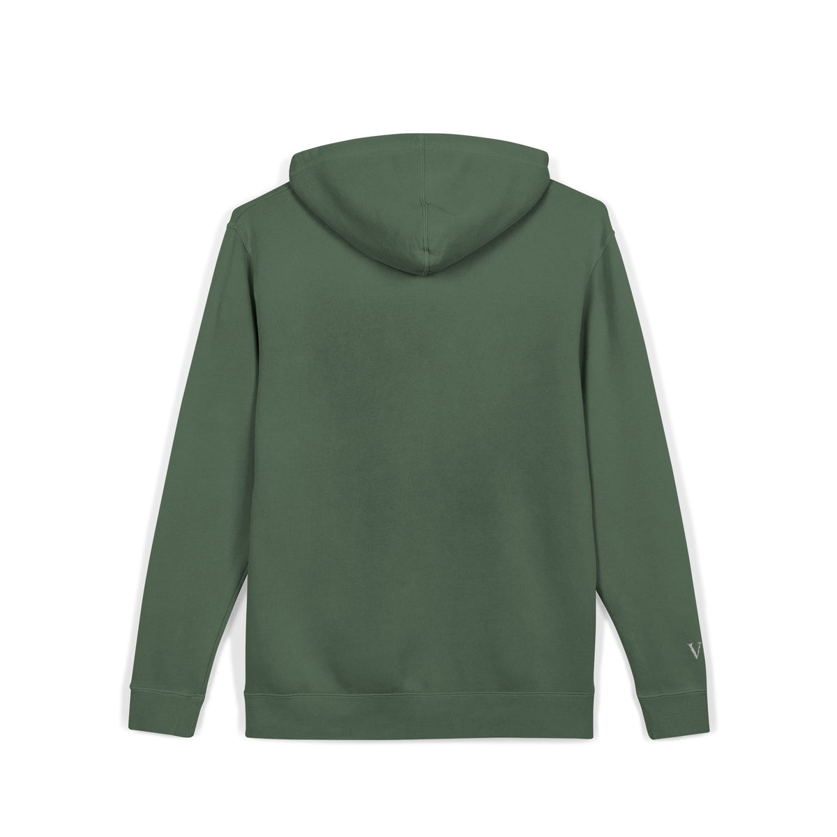VII Collection on Sleeve | Minimalist Pigment-Dyed Unisex Hoodie