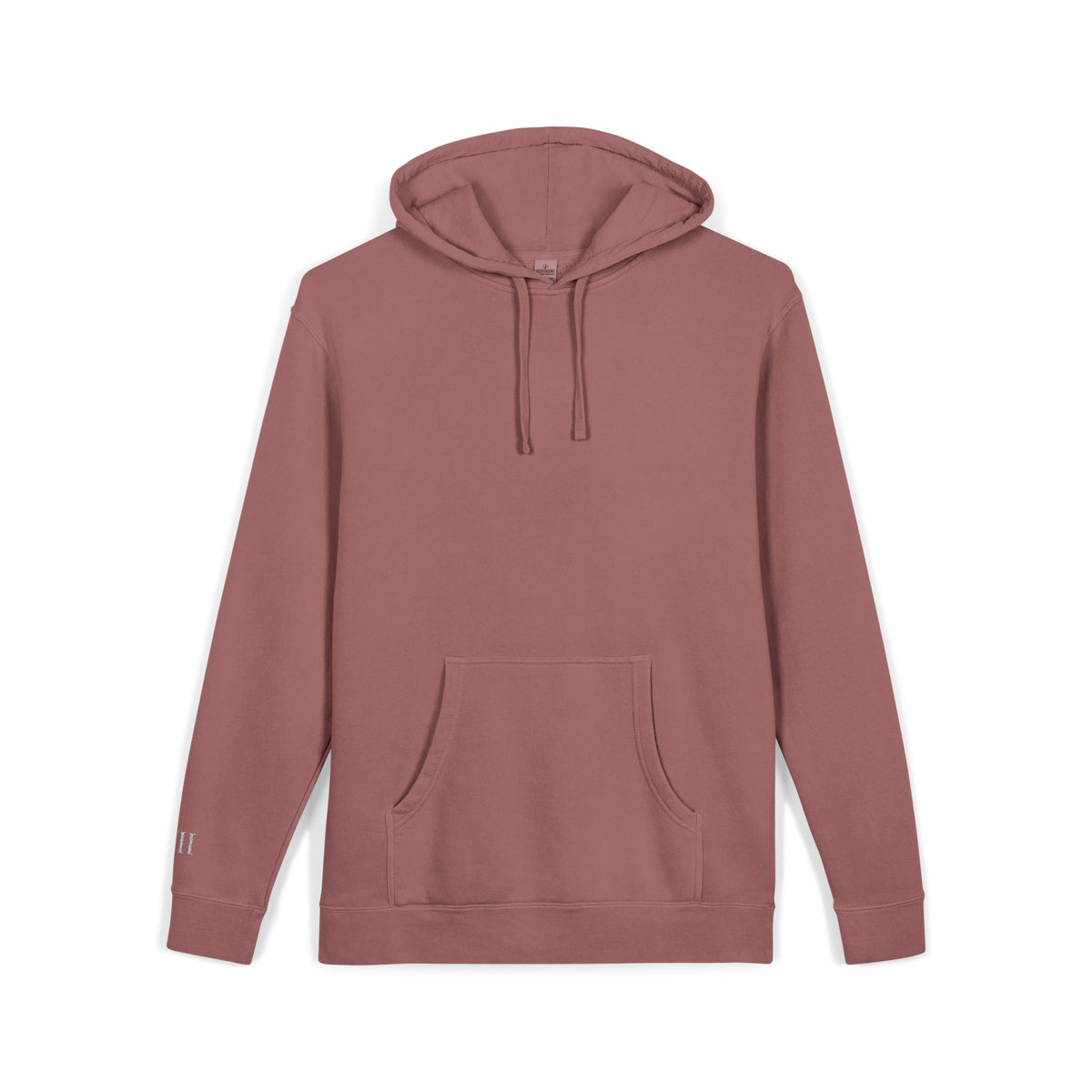 VII Collection on Sleeve | Minimalist Pigment-Dyed Unisex Hoodie