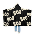 BOO Hooded Halloween Snuggle Blanket