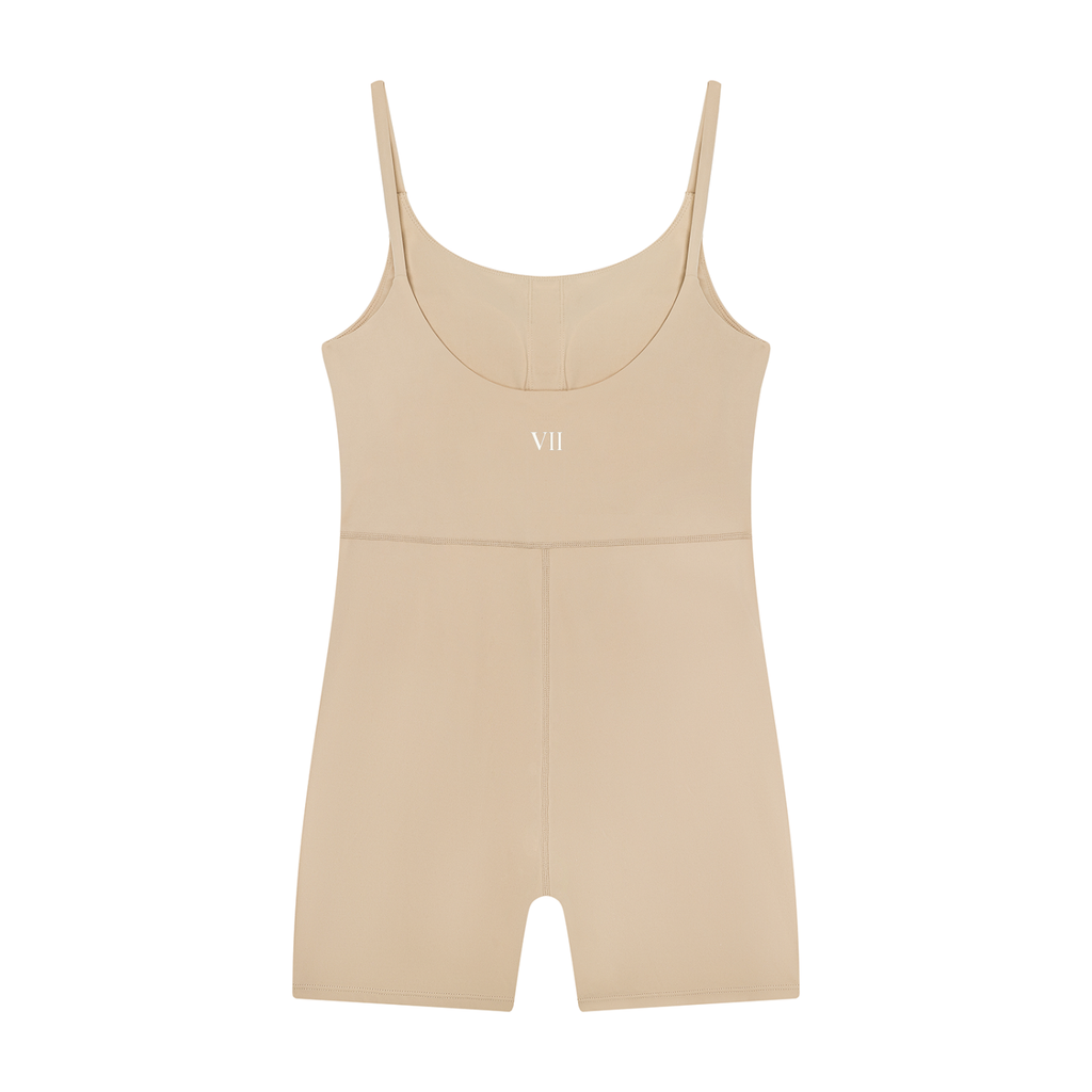 VII Collection U-Neck Yoga Romper | Seven & Jones Active